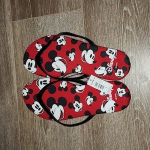 Disney Mickey flip flops